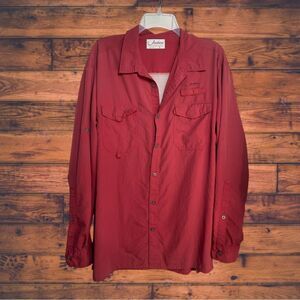 5 for $25🔥Jawbone Tackle Button Front Long Sleeve Shirt XL